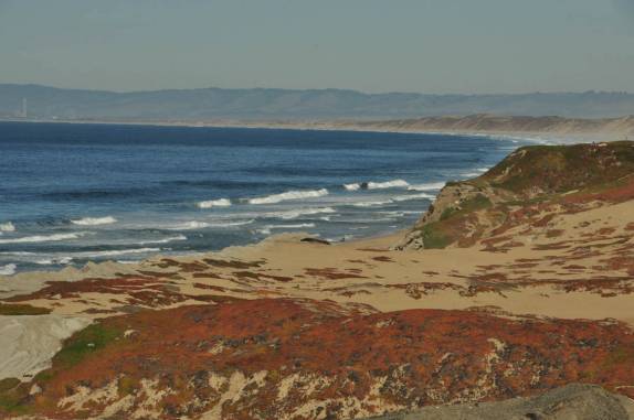 Chegando à Montery, no litoral da Califórnia, nos Estados Unidos